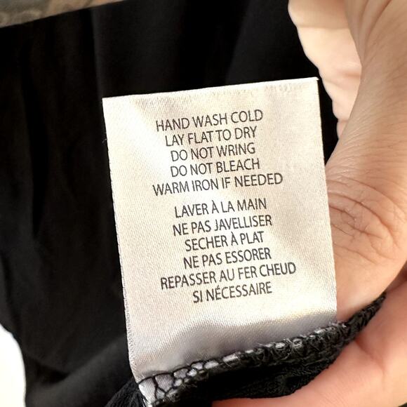 BELLDINI Black Velvet Burnout Tunic Size M Whimsygoth Witchy Twee Classic Chic - Picture 11 of 11